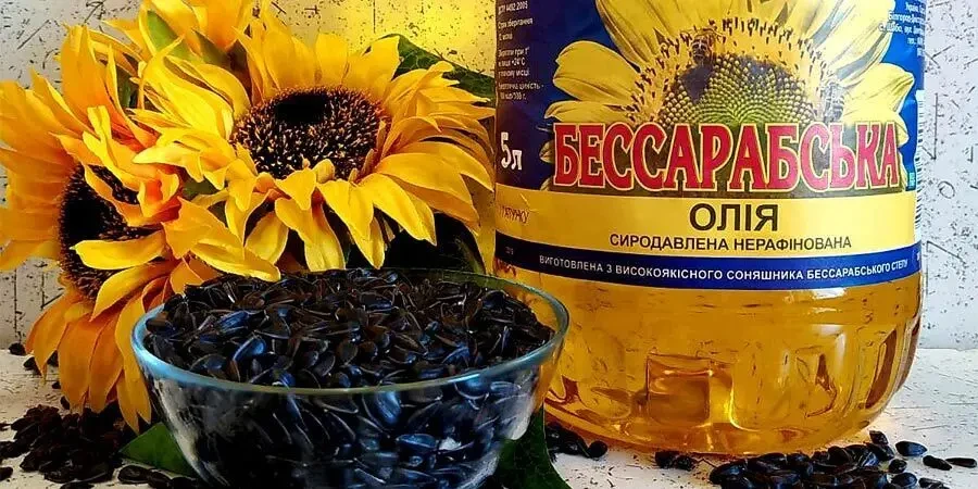Олія соняшникова нерафінована (пляшка 5л)