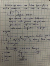 Пишу тексти і конспекти від руки