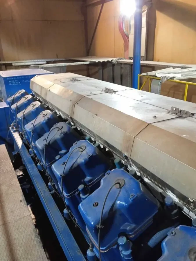 Газовий генератор Bergen 7000 квт. 3