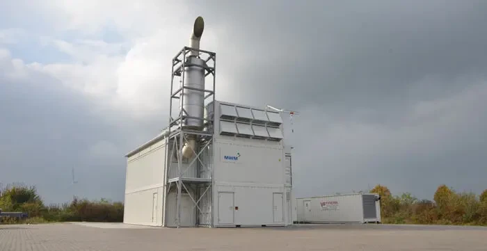 Газовий генератор Bergen 7000 квт.