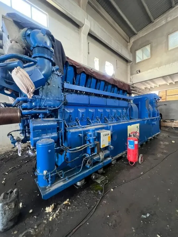 Газовий генератор Bergen 7000 квт. 5