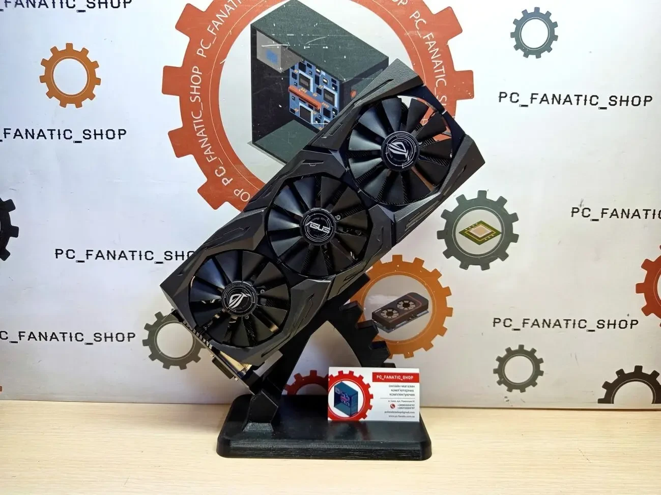 Відеокарта ASUS GTX 1080Ti 11Gb Strix (ROG-STRIX-GTX1080TI-11G-GAMING)