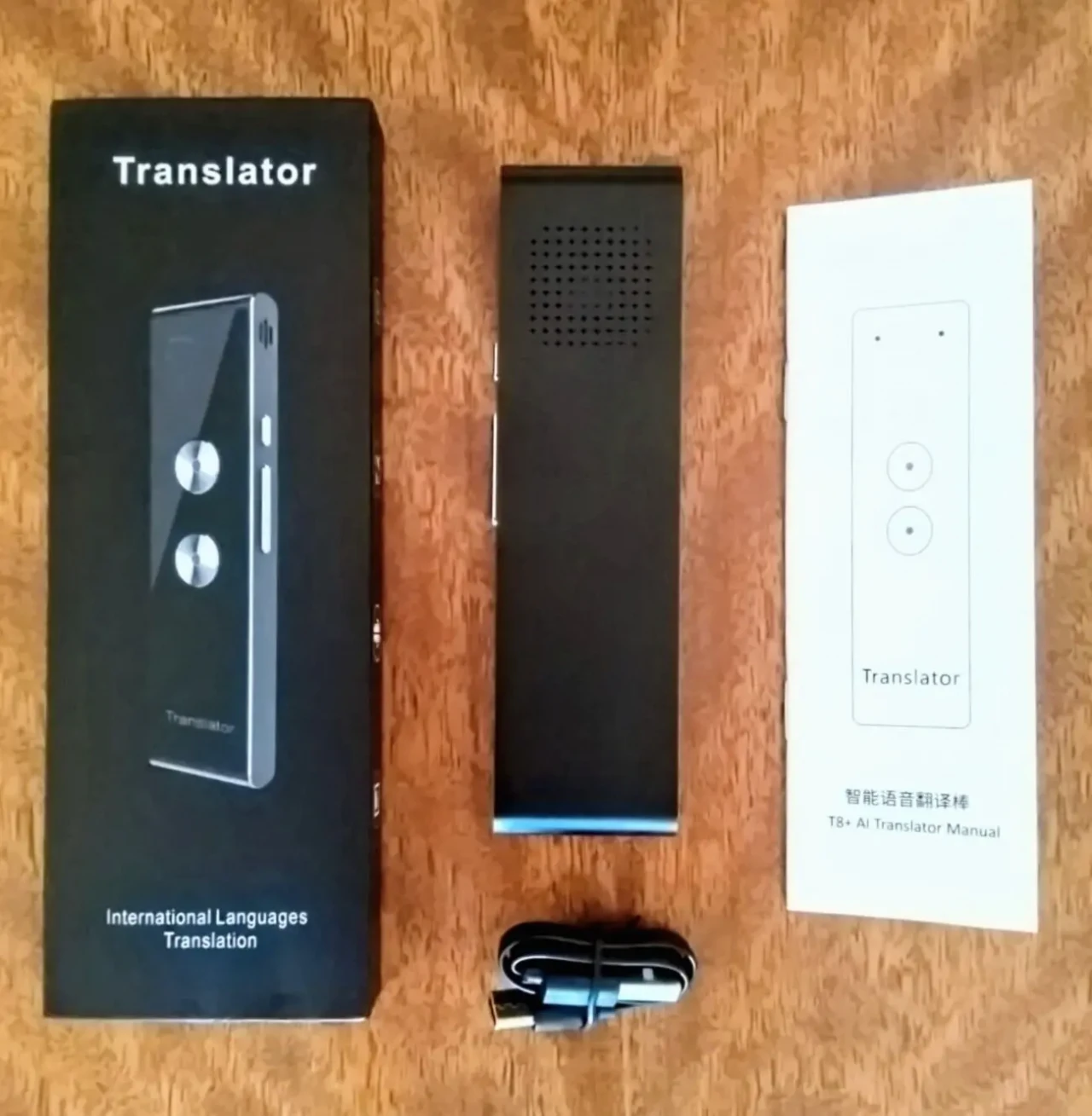 Универсальный двусторонний прибор переводчик MSAI T8 PRO в онлайн реальном времени 5