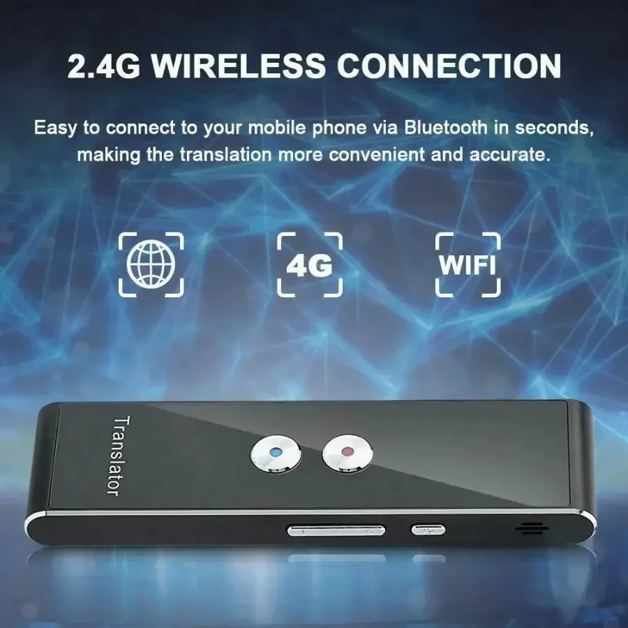 Универсальный двусторонний прибор переводчик MSAI T8 PRO в онлайн реальном времени 7