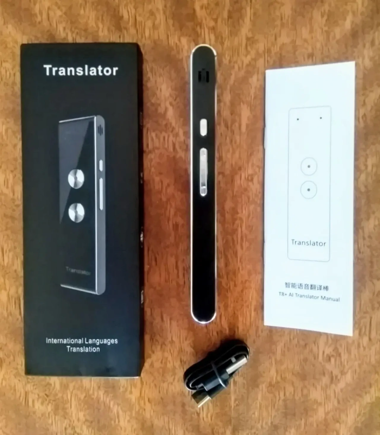 Универсальный двусторонний прибор переводчик MSAI T8 PRO в онлайн реальном времени 4