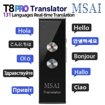 Универсальный двусторонний прибор переводчик MSAI T8 PRO в онлайн реальном времени