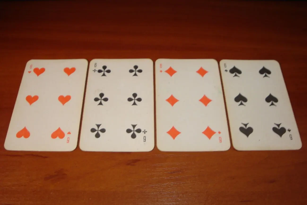 Игральные карты Атласные, 1976 г. 6
