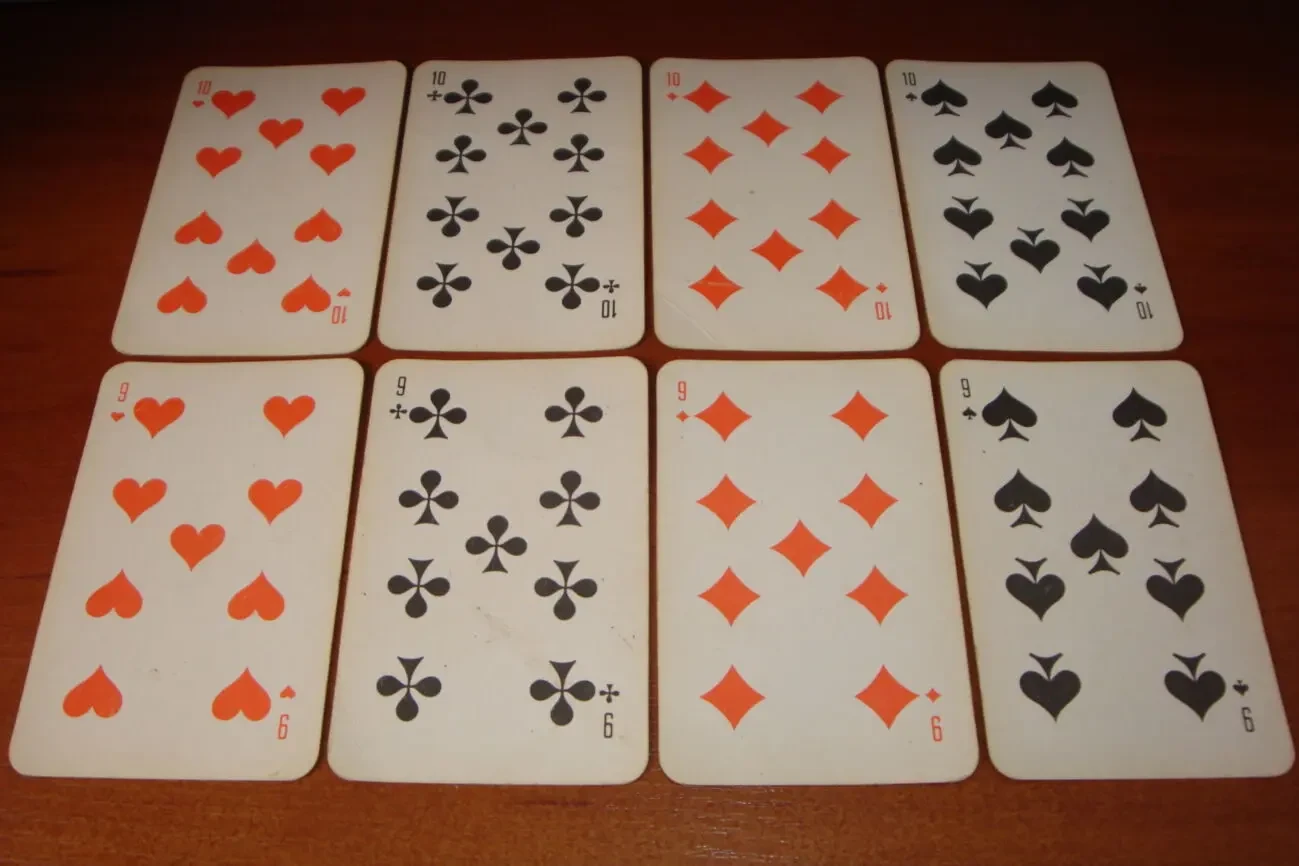 Игральные карты Атласные, 1976 г. 4