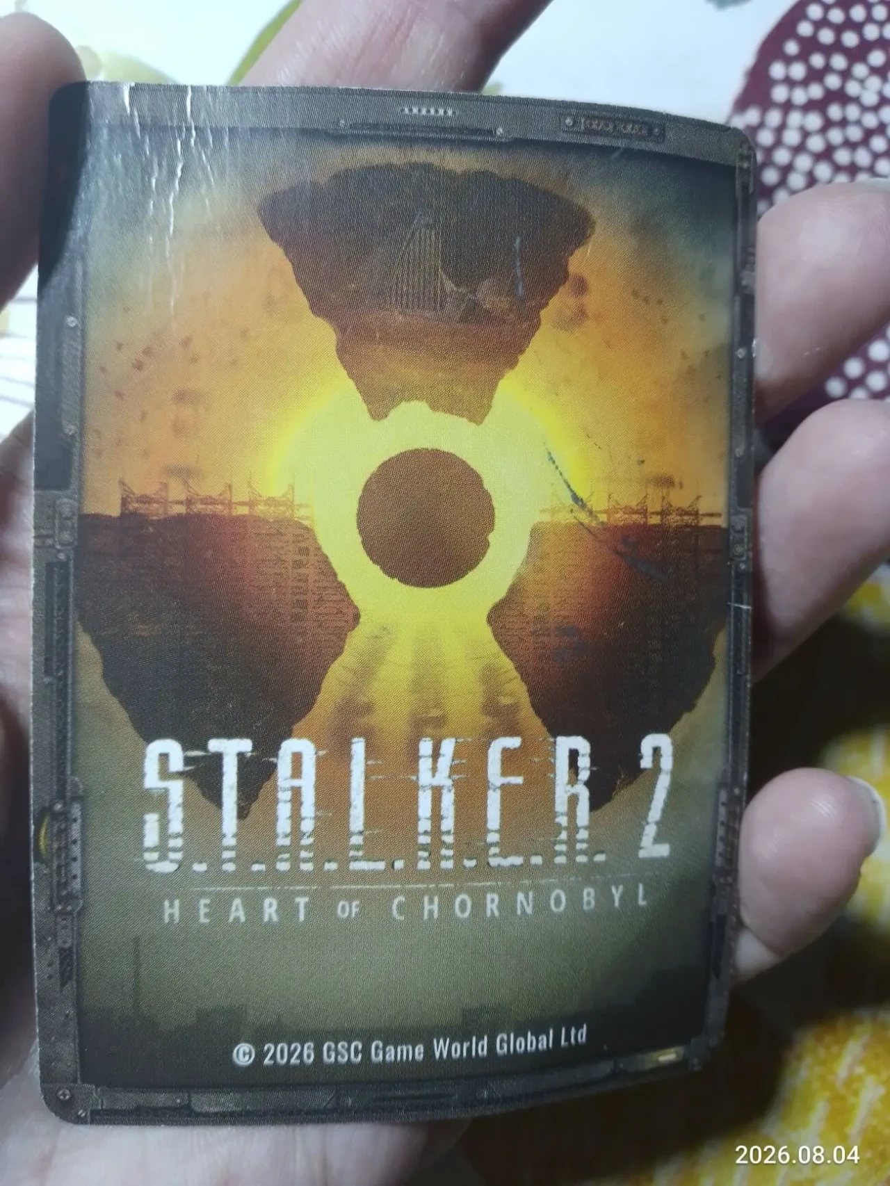 Картка Stalker 2 моноліт 27 атб сталкер 2 2