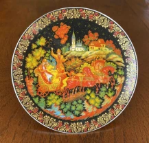 Тарелка декоративная настенная "Тройка" 15,5 см Lefard England Collection
