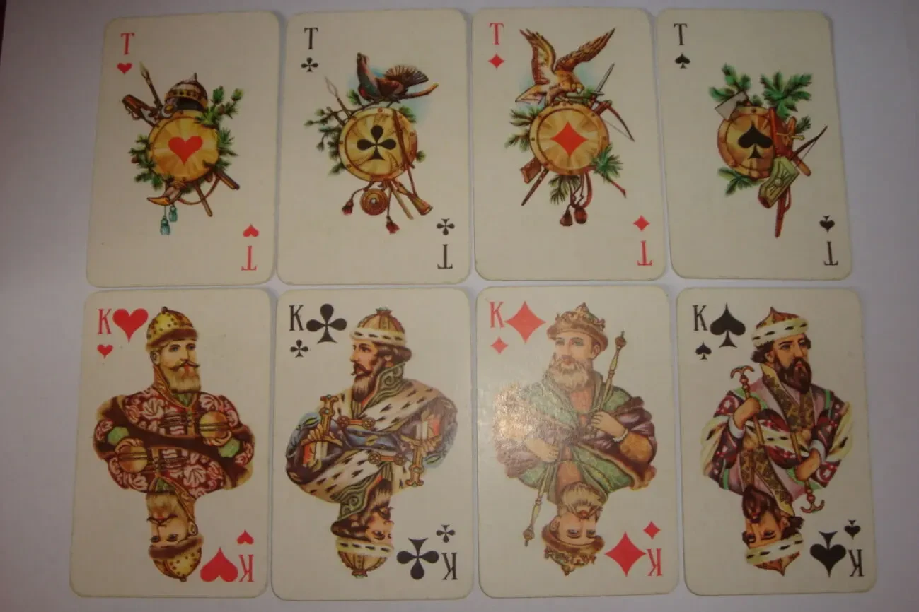 Игральные карты Русский стиль, 1995 г. 2
