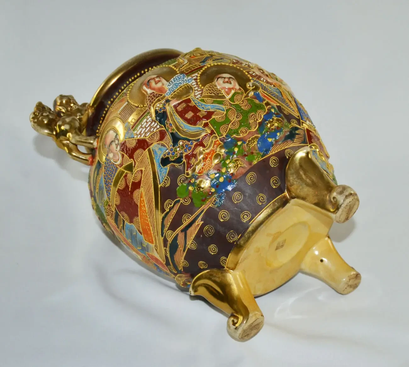 Керамическая ваза Сацума, 1900 год 7