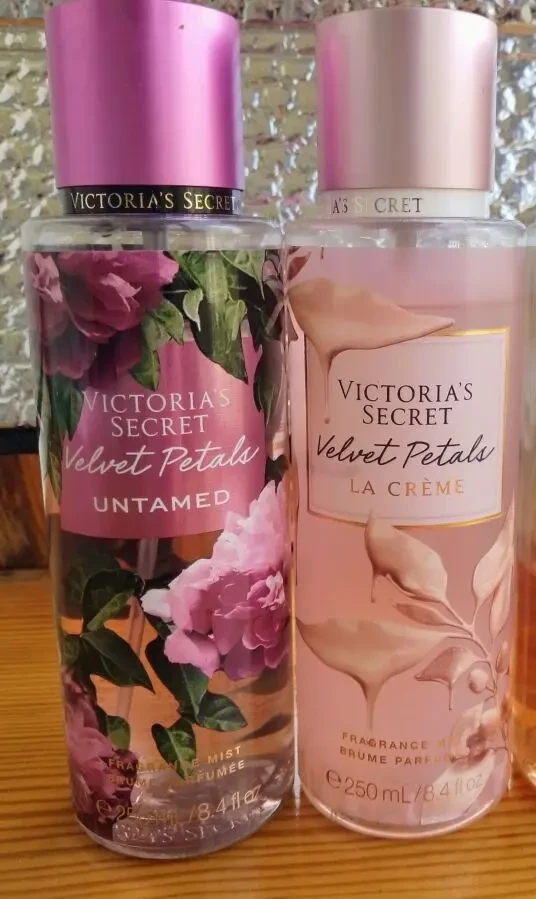 Парфюмированый спрей для тела Victoria's Secret Velvet Petals Untamed,  La Creme Fragrance Mist
