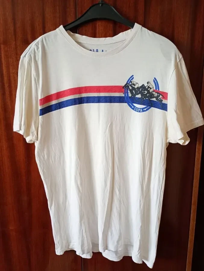 Мужская футболка U.s. Polo Assn. - 2 Dvd диска в подарок.