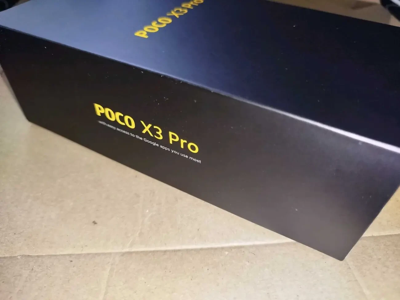 коробка Poco X3 Pro 4