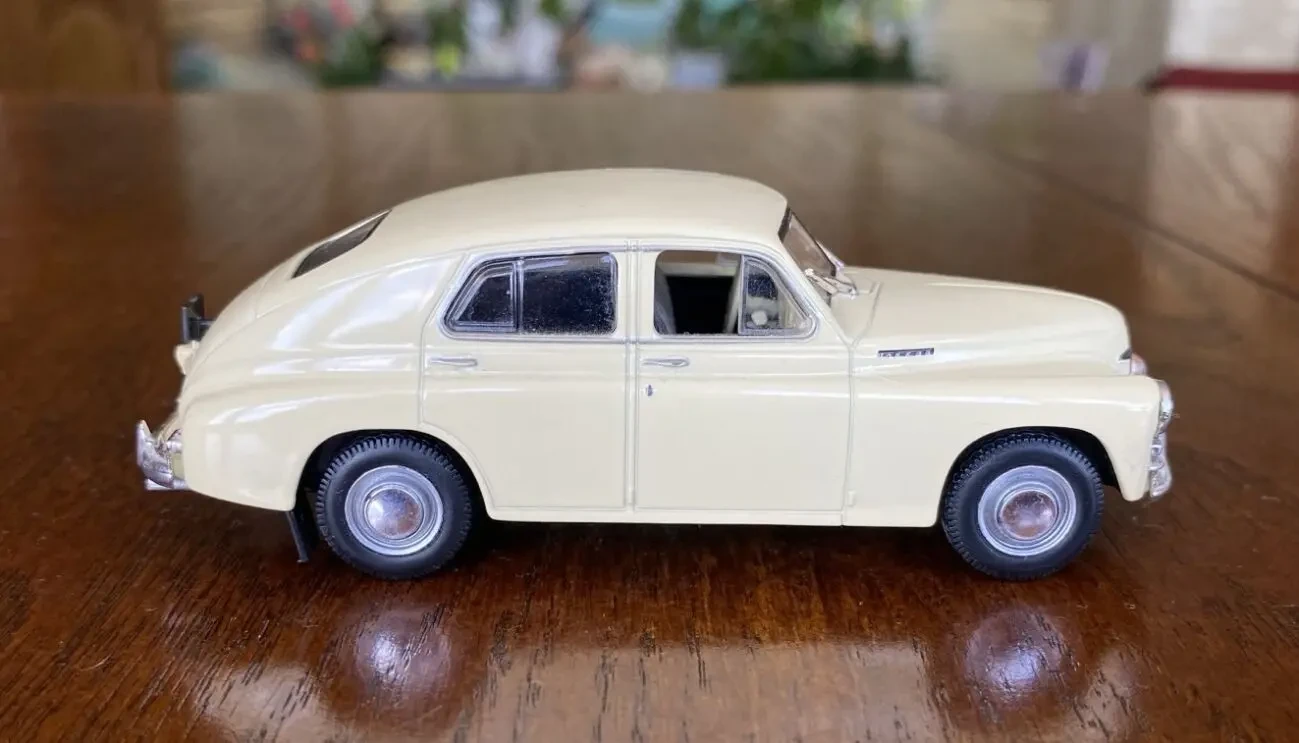 Игрушка модель автомобиля газ-м20в Победа 1:43 Deagostini 4
