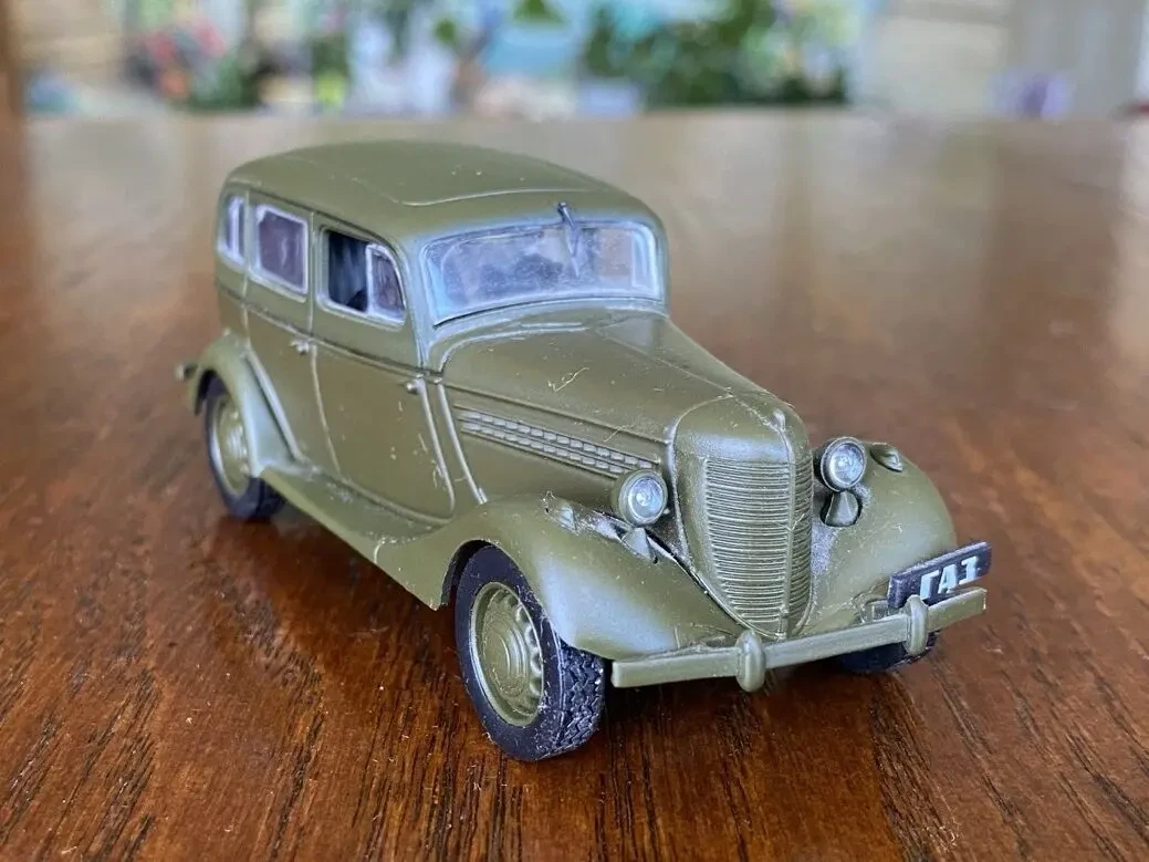 Игрушка модель автомобиля газ-11-73 1:43 Deagostini 3