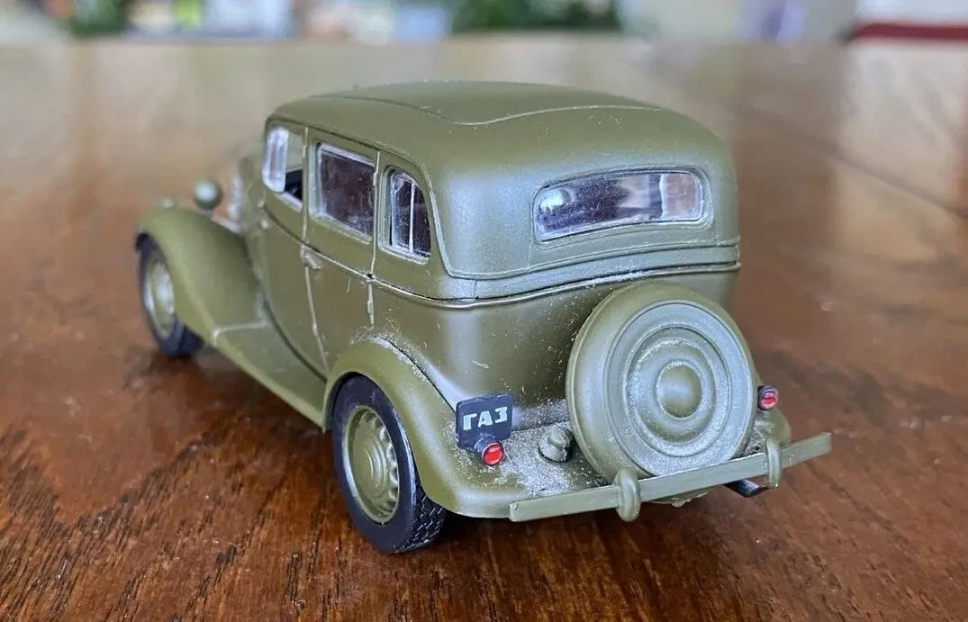 Игрушка модель автомобиля газ-11-73 1:43 Deagostini 6