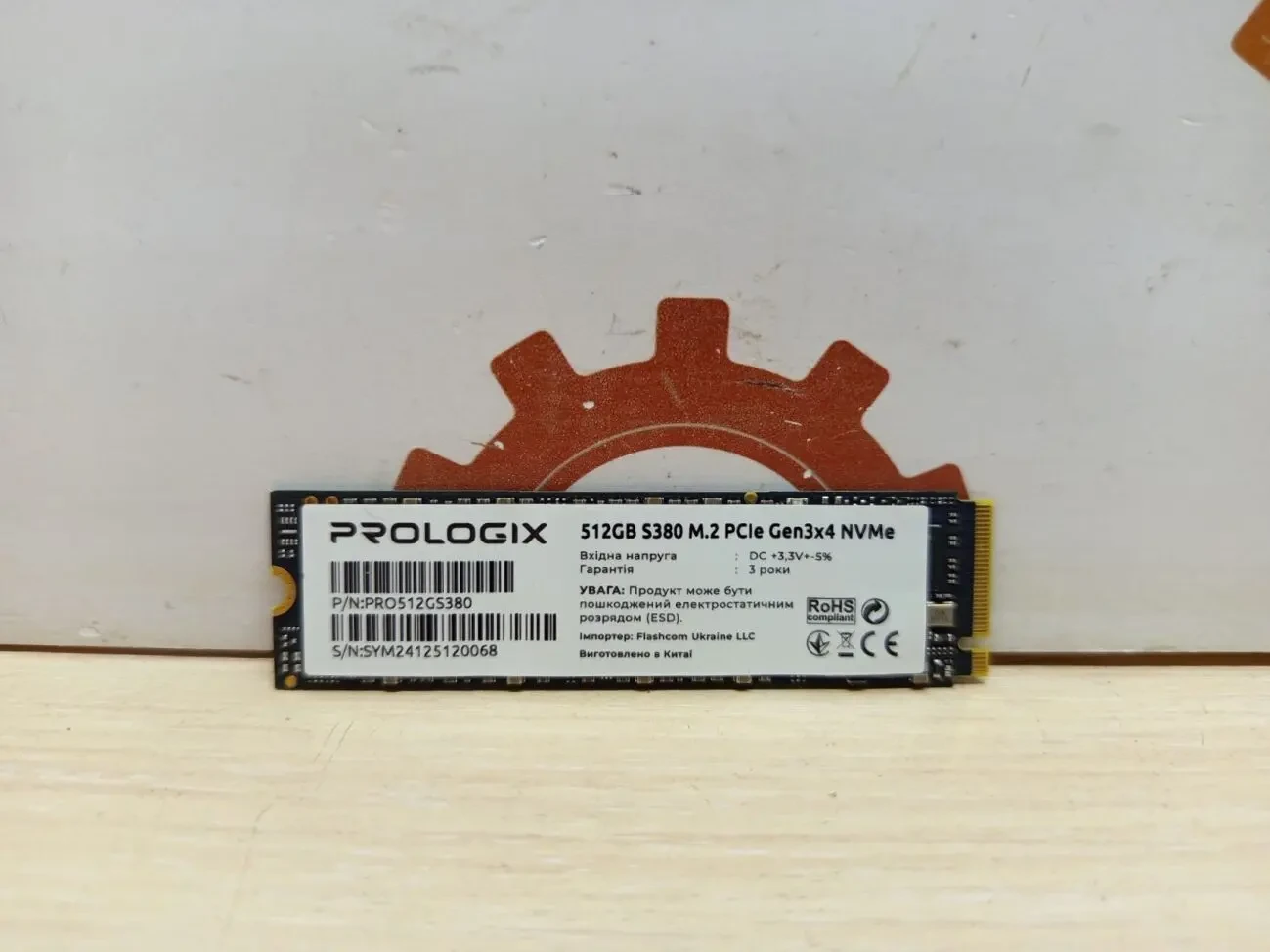 Накопичувач SSD Prologix 512GB S380 M.2 2280