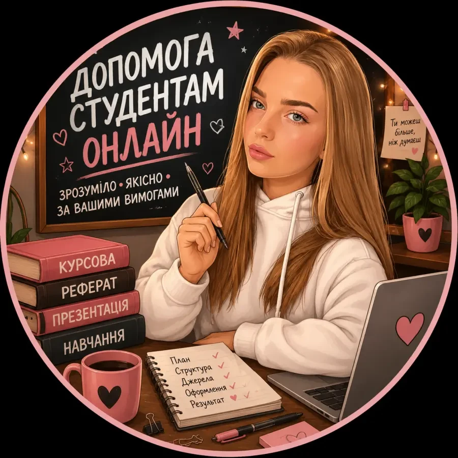 Допоможу розібратися з навчальними роботами та підготувати їх відповід