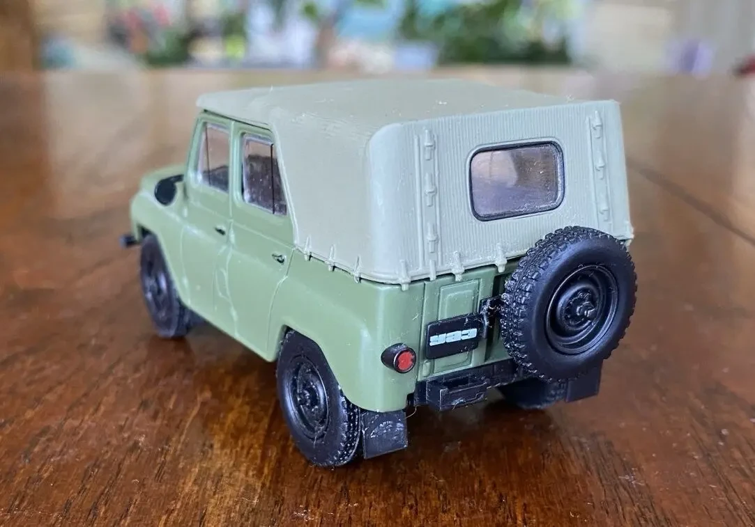 Игрушка модель автомобиля уаз-469б 1:43 Deagostini 6