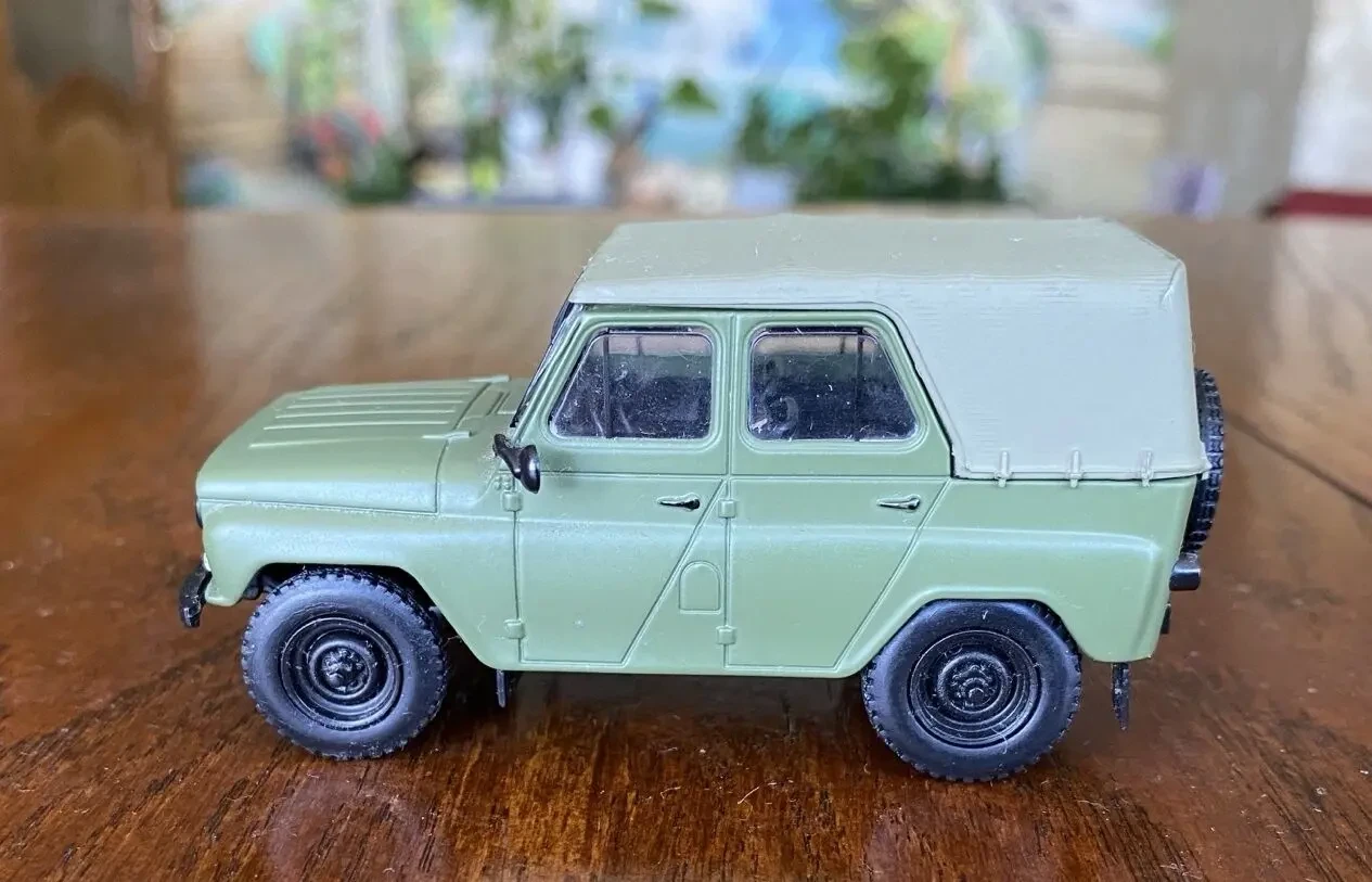 Игрушка модель автомобиля уаз-469б 1:43 Deagostini 7