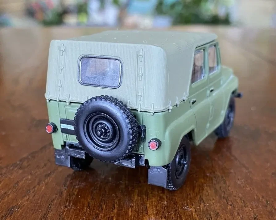 Игрушка модель автомобиля уаз-469б 1:43 Deagostini 5