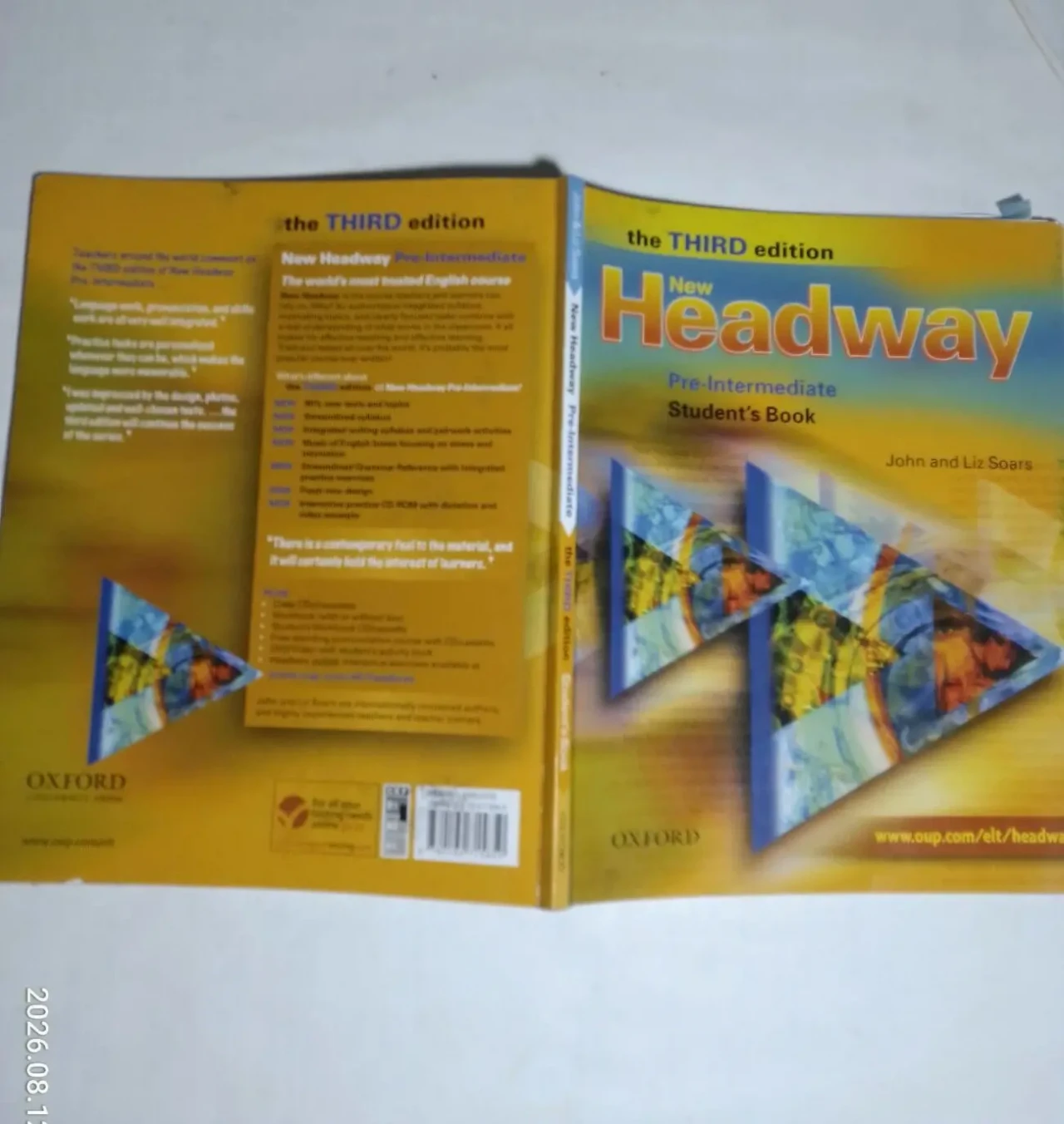 Книга английский Headway Pre Intermediate Student's Book 3th Edition