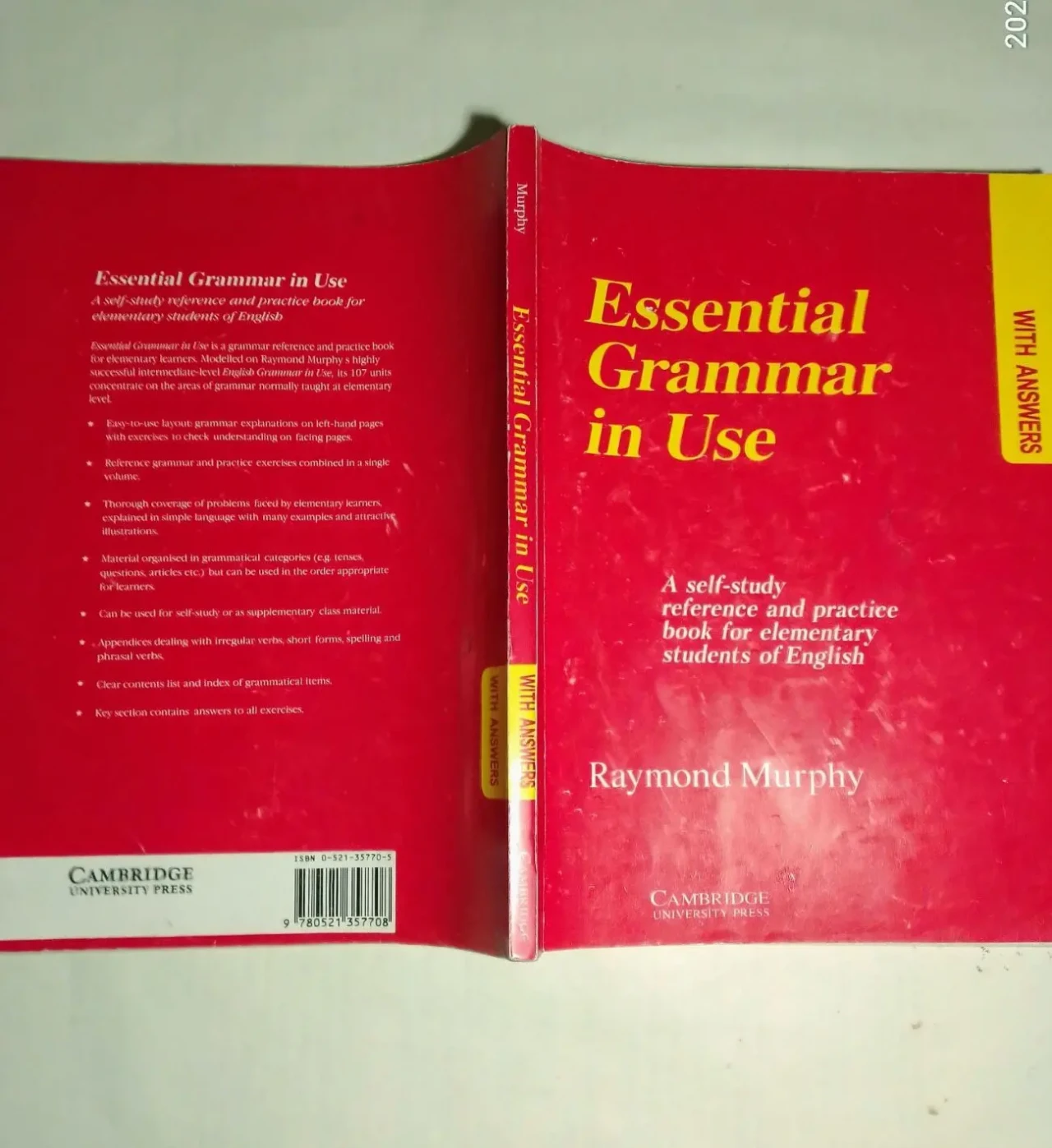 Книга английский грамматика Essential Grammar In Use Raymond Murphy