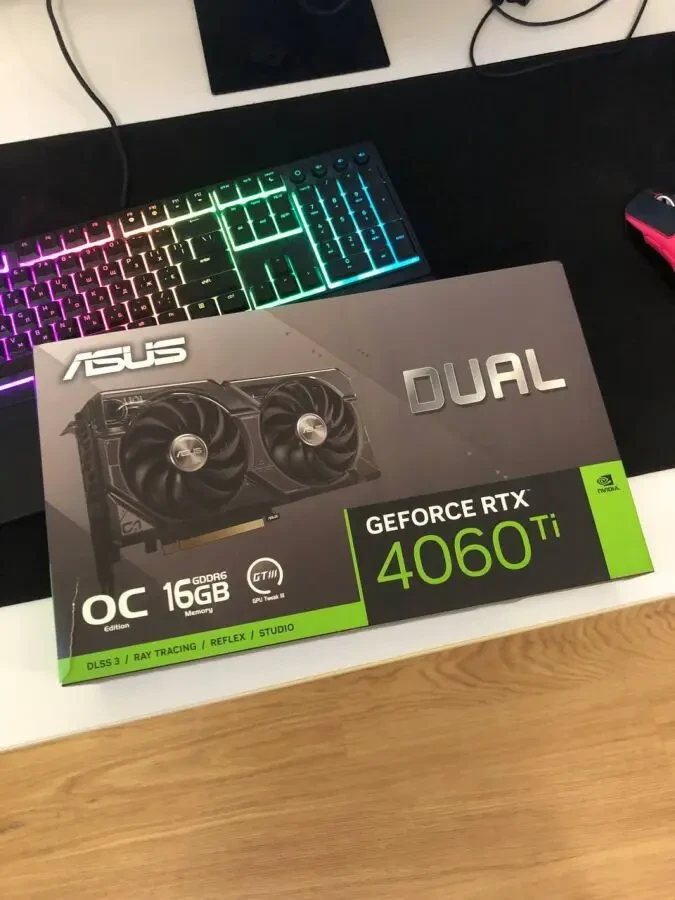 Ігровий ПК + Мишка + Клавіатура + Монітор (RTX 4060 Ti 16gb / Ryzen 5 7600X / 32GB DDR5) 4