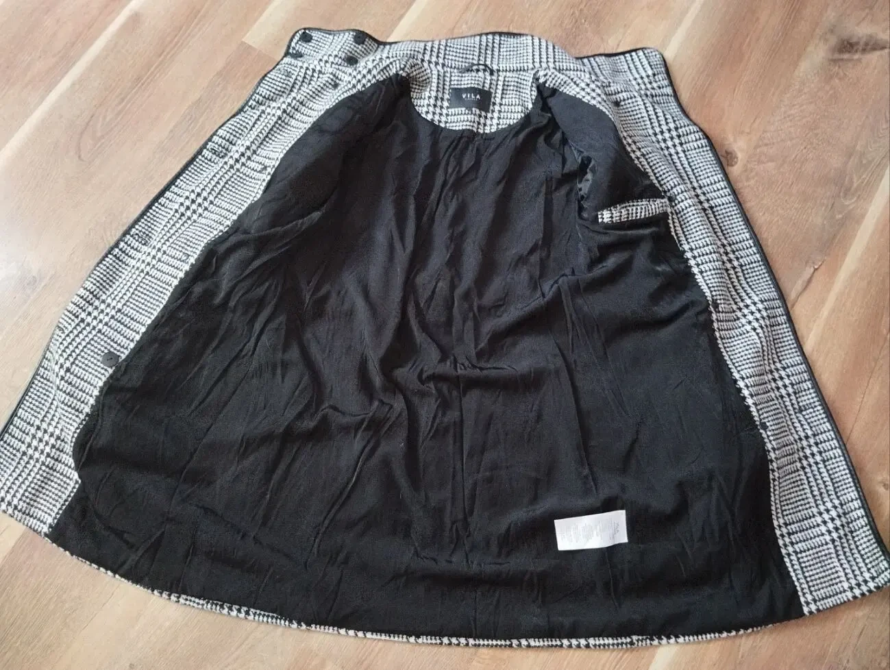 Пальто в гусячу лапку від Vila clothes 7