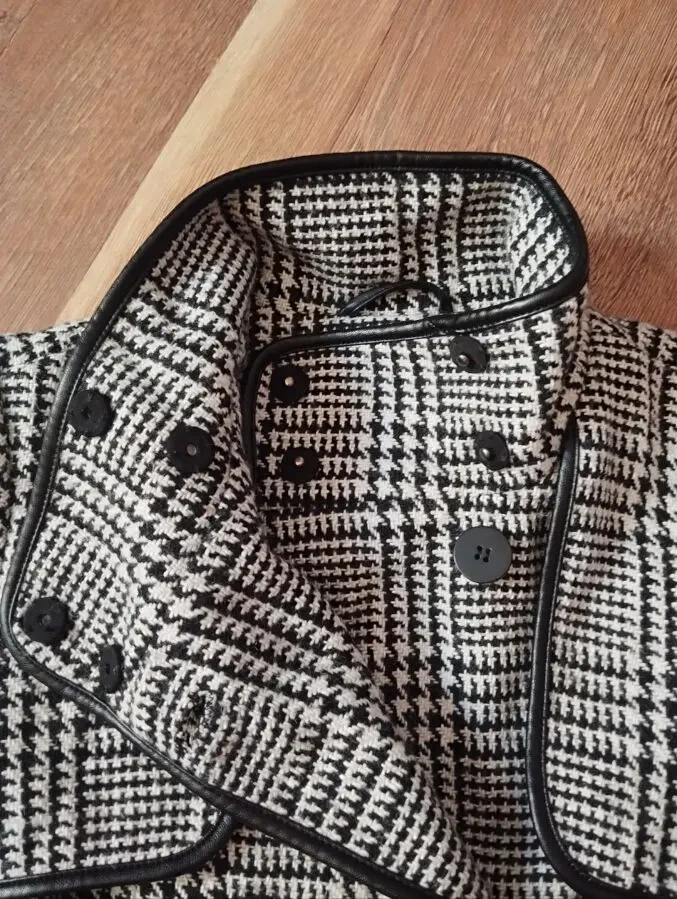 Пальто в гусячу лапку від Vila clothes 4