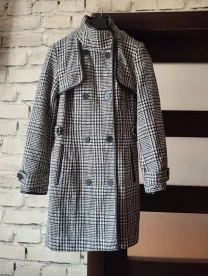 Пальто в гусячу лапку від Vila clothes