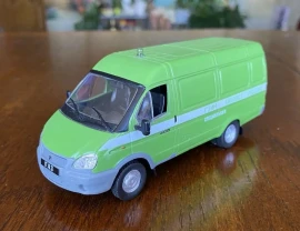 Игрушка модель автомобиля газ-2705 Газель 1:43 Deagostini