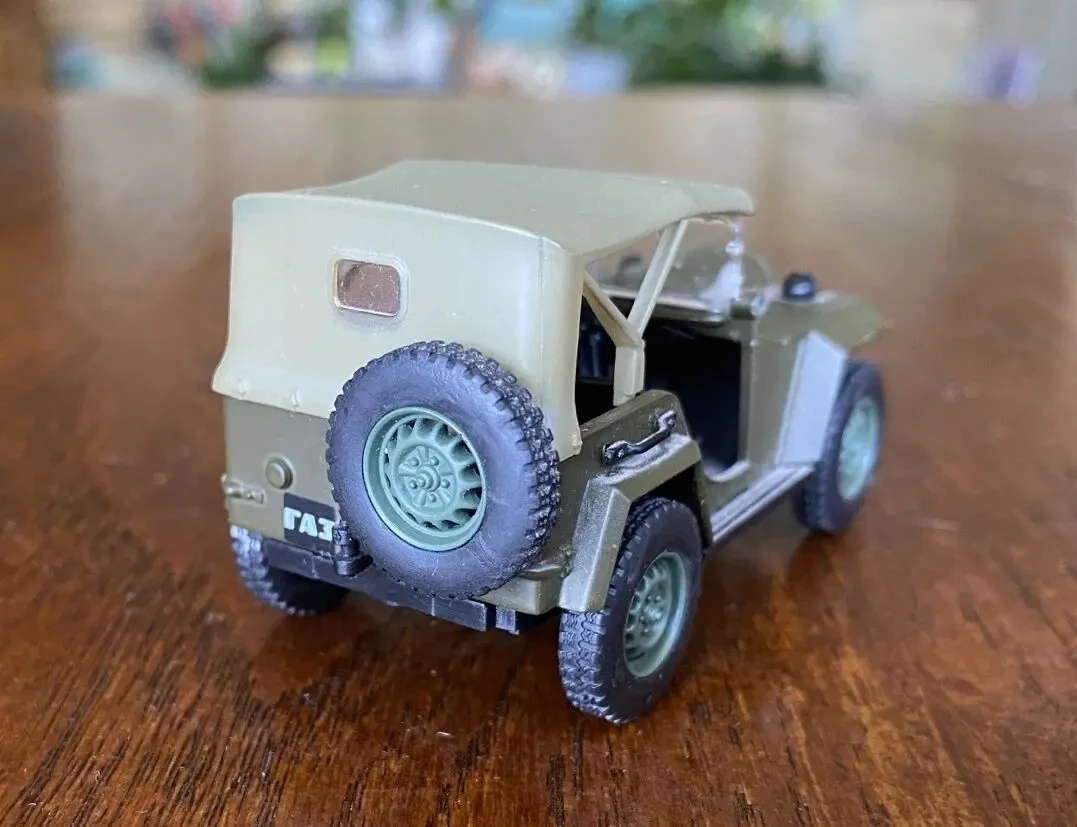 Игрушка модель автомобиля газ-67б 1:43 Deagostini 5