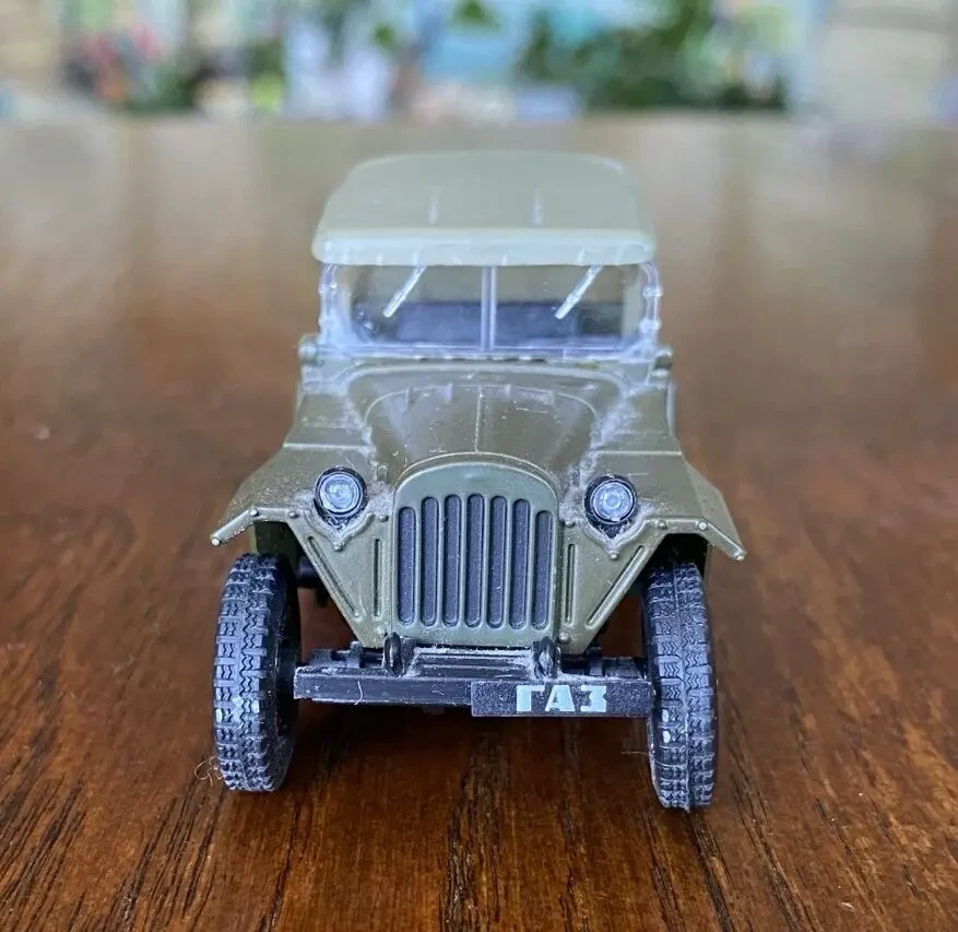 Игрушка модель автомобиля газ-67б 1:43 Deagostini 2