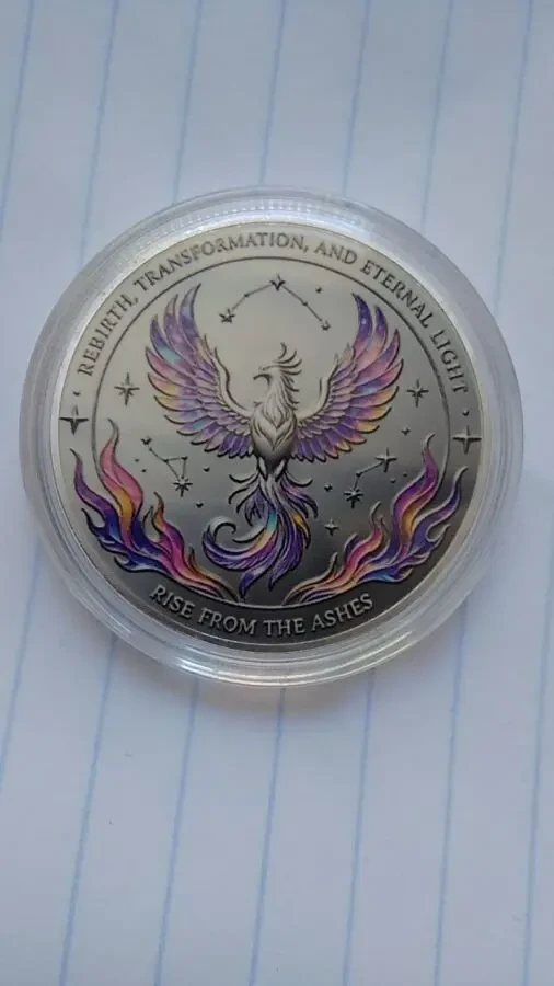 Монета Фенікс «The Cosmic Phoenix» 2