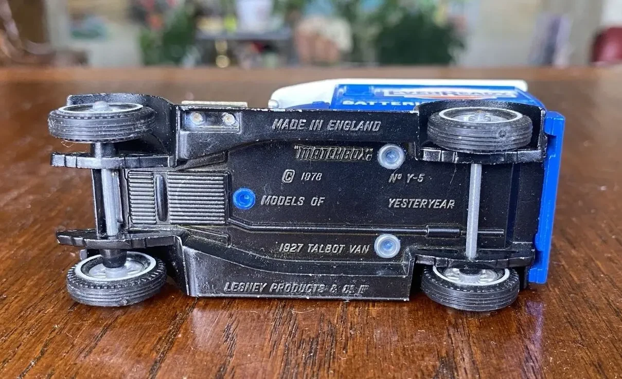 Игрушка модель автомобиля Talbot Van 1927 1:43 Yesteryear Matchbox Англия 8