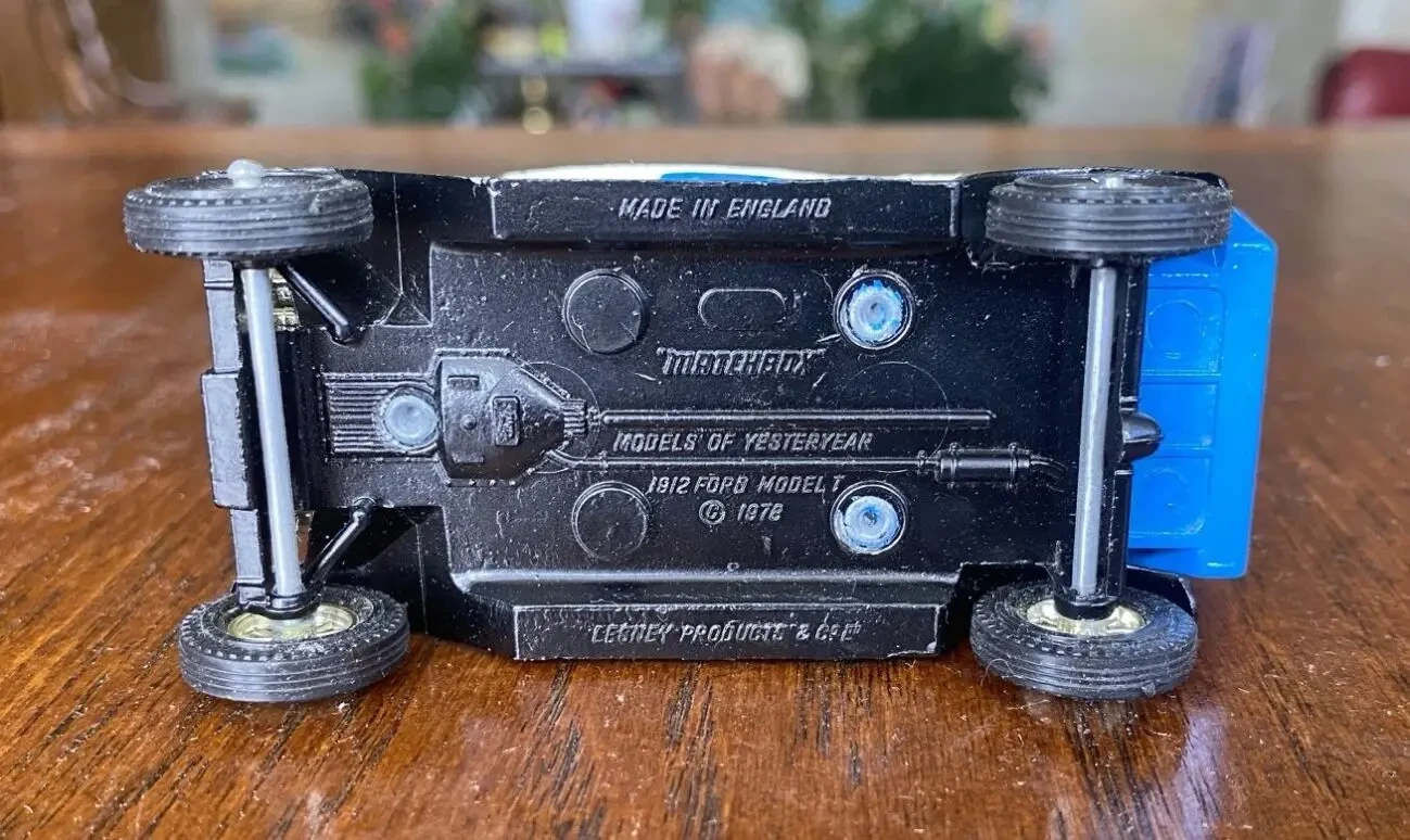 Игрушка модель автомобиля Ford Model T 1912 Cerebos 1:43 Yesteryear Matchbox Англия 8