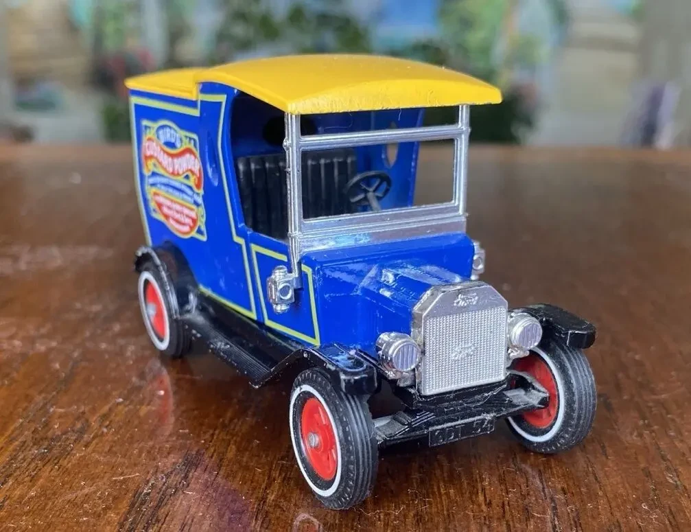Игрушка модель автомобиля Ford Model T 1912 Custard Powder 1:43 Yesteryear Matchbox Англия 3