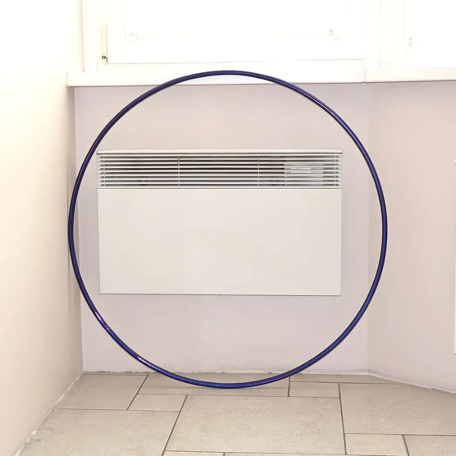 Гімнастичний обруч 95 см спортивний металевий хулахуп hula hoop