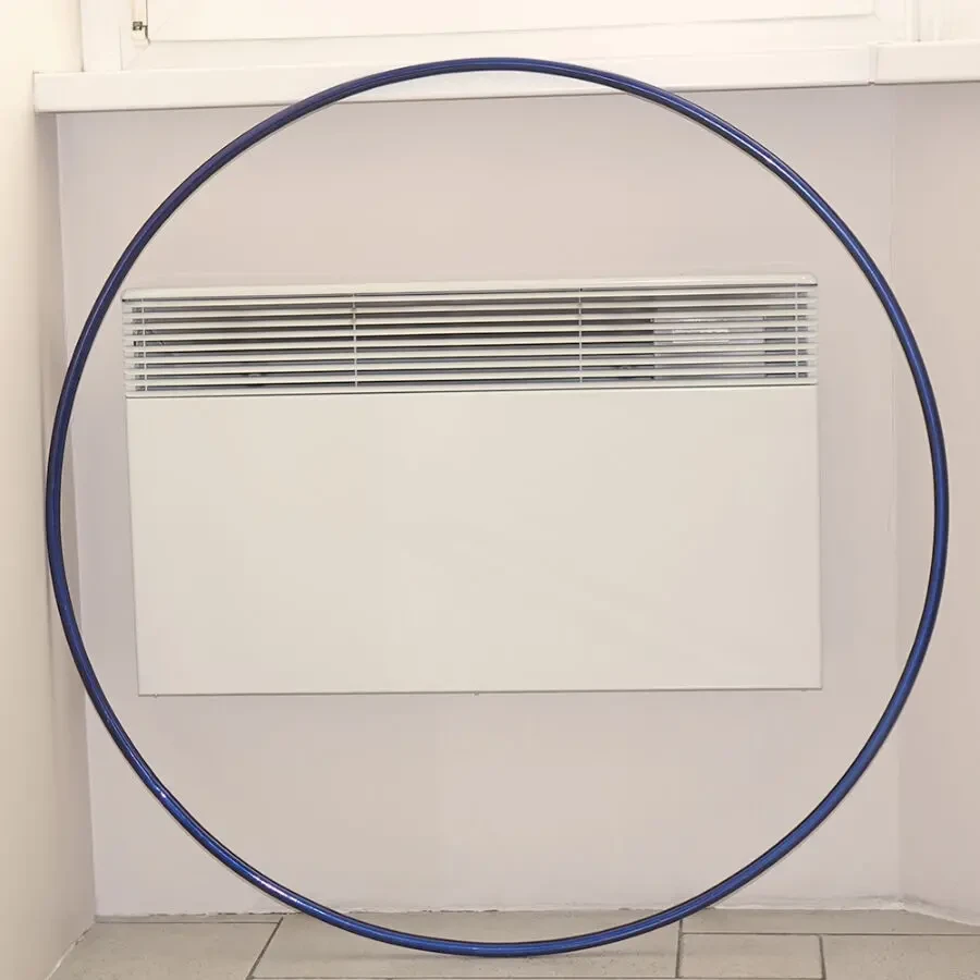 Гімнастичний обруч 95 см спортивний металевий хулахуп hula hoop 7