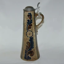 Керамический кувшин с крышкой - ручная работа.