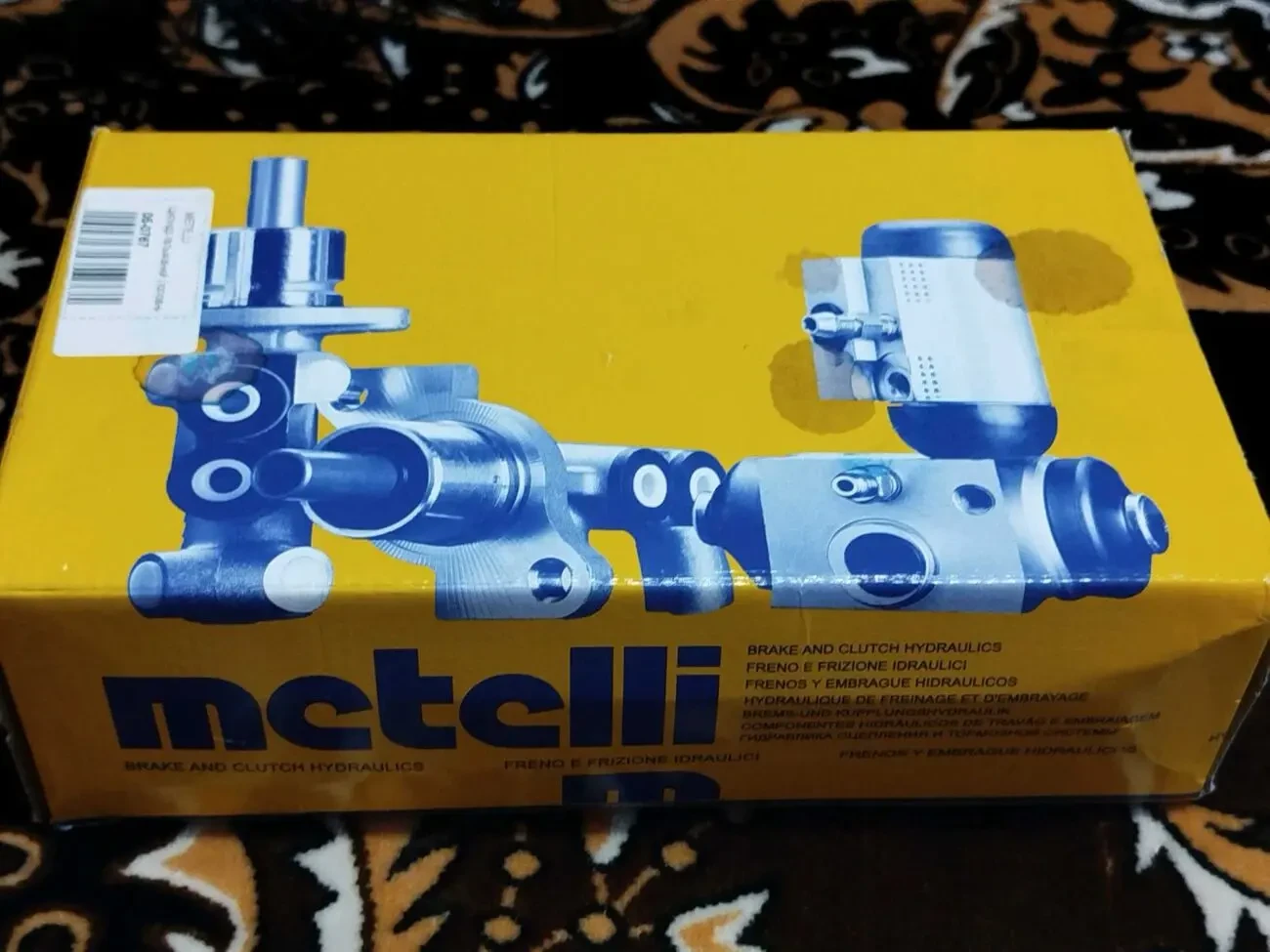 Головний гальмівний циліндр Metelli 05-0767 4