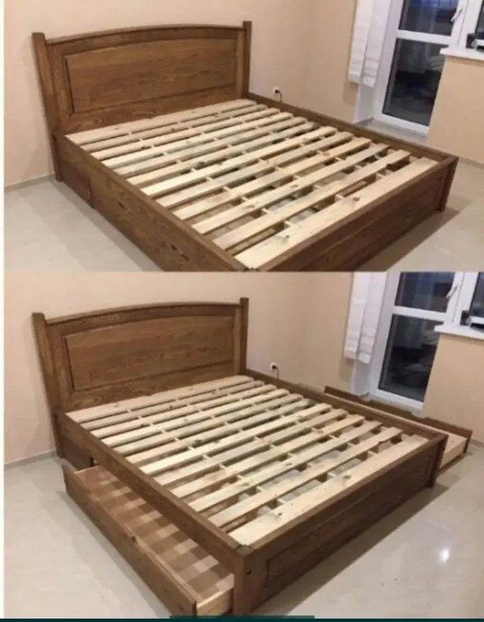 Ліжко дерев'яне 2