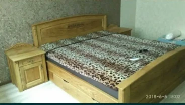 Ліжко дерев'яне