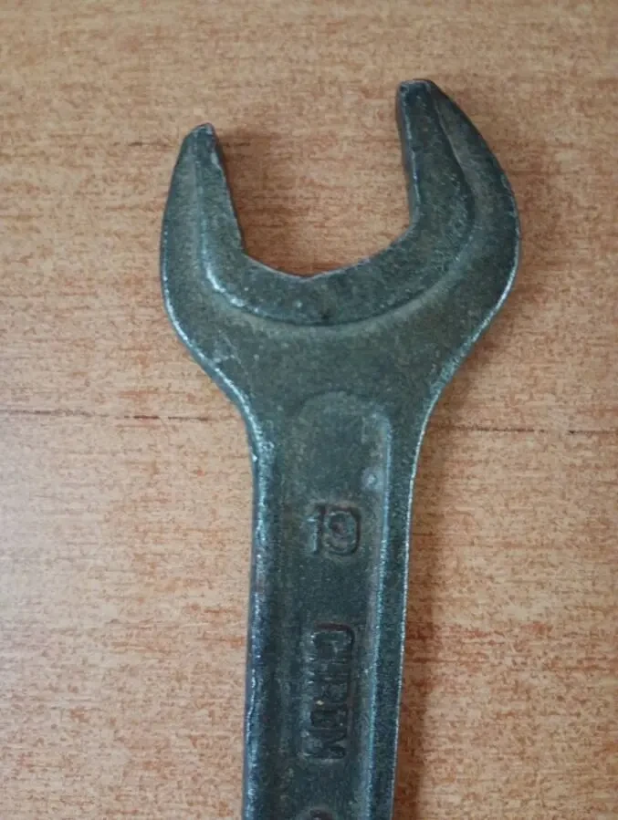 Ключ рожковый 17 X 19 - сделано в ссср. 3