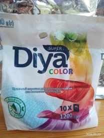 Для цветного порошок стиральный 1200 г Super Diya Color