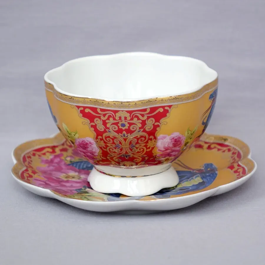 Lefard England Collection порцелянова чайна пара чашка блюдце порцеляна 2