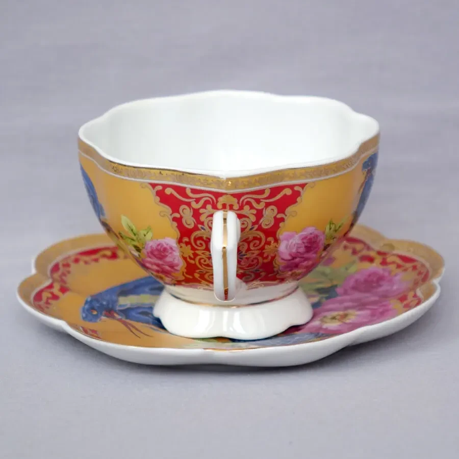 Lefard England Collection порцелянова чайна пара чашка блюдце порцеляна 4